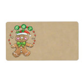 kerstcadeaulabels - groot etiket (Voorkant)
