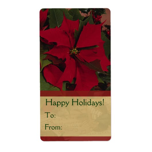 kerstcadeaulabels voor Label (Voorkant)