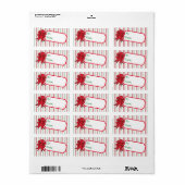 kerstcadeaulabels voor Label (Full Sheet)