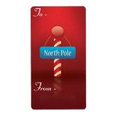 kerstcadeaulabels voor Label (Voorkant)