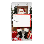 kerstcadeaulabels voor Label (Voorkant)