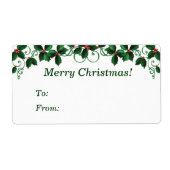 kerstcadeaulabels voor Label (Voorkant)