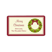 kerstcadeaulabels voor Label (Voorkant)