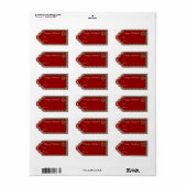 kerstcadeaulabels voor Label (Full Sheet)