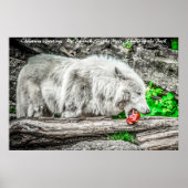 kerstcadeauleider van het pakket poster (Voorkant)