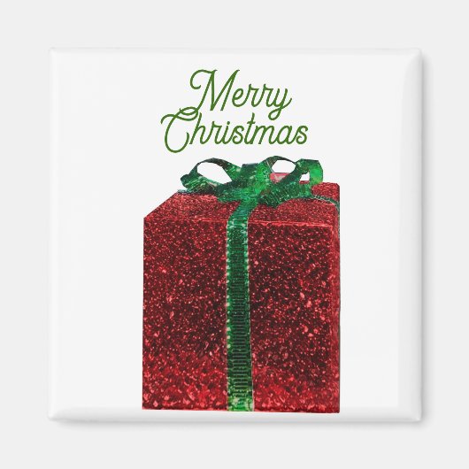 Kerstcadeaumagneet Magneet (Voorkant)