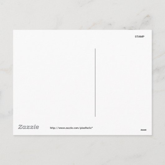 kerstcadeaumeter feestdagenkaart (Achterkant)