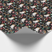 kerstcadeauomslag van Beagle Cadeaupapier (Hoek)