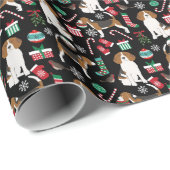 kerstcadeauomslag van Beagle Cadeaupapier (Rol Hoek)