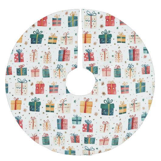 Kerstcadeaupakketten  kerstboom rok (Voorkant)