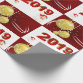 Kerstcadeaupapier 2019 cadeaupapier (Hoek)