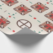 Kerstcadeaupapier" Cadeaupapier (Hoek)