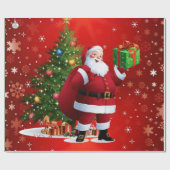 kerstcadeaupapier cadeaupapier (Vlak)