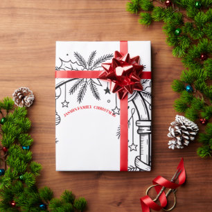 Kerstcadeaupapier Cadeaupapier