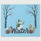 Kerstcadeaupapier Cadeaupapier (Vlak)