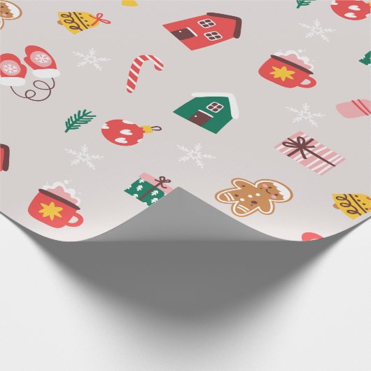 kerstcadeaupapier cadeaupapier (Hoek)