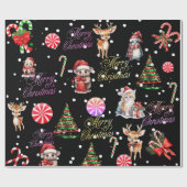 Kerstcadeaupapier Cadeaupapier (Vlak)