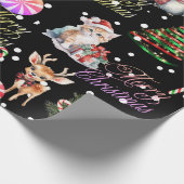 Kerstcadeaupapier Cadeaupapier (Hoek)