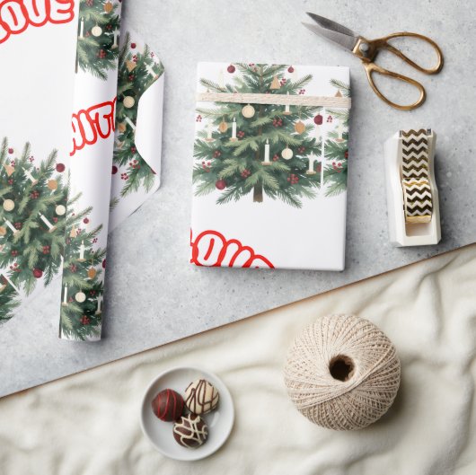Kerstcadeaupapier Cadeaupapier (Crafts)