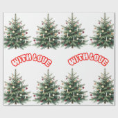 Kerstcadeaupapier Cadeaupapier (Vlak)