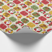 kerstcadeaupapier,  cadeaupapier (Hoek)