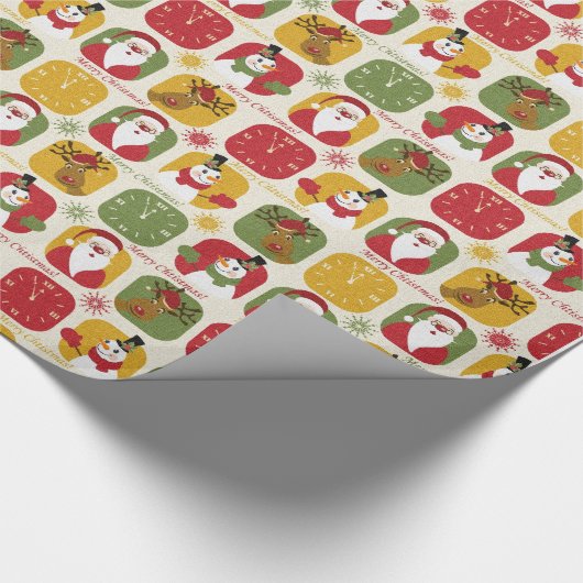 kerstcadeaupapier,  cadeaupapier (Hoek)