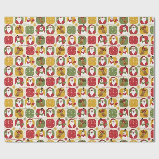 kerstcadeaupapier, cadeaupapier (Vlak)