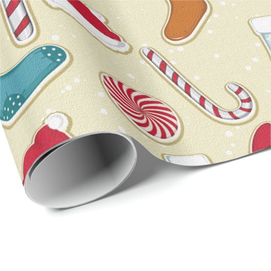 kerstcadeaupapier,  cadeaupapier (Rol Hoek)