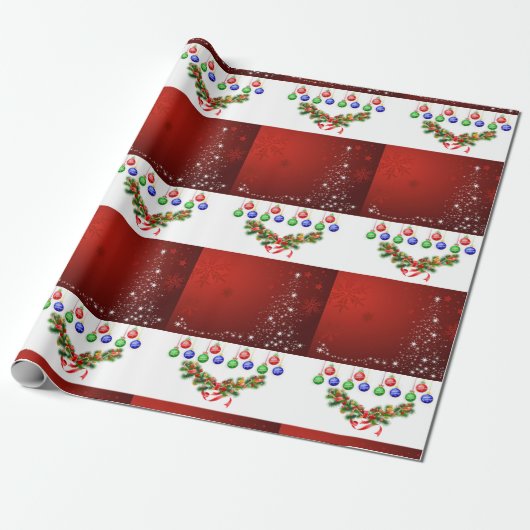 Kerstcadeaupapier Cadeaupapier (Uitgerold)