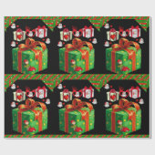 Kerstcadeaupapier Cadeaupapier (Vlak)