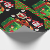 Kerstcadeaupapier Cadeaupapier (Hoek)