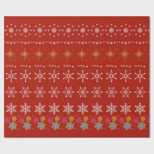 Kerstcadeaupapier Cadeaupapier (Vlak)