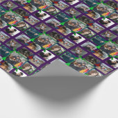 Kerstcadeaupapier cadeaupapier (Hoek)
