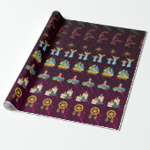 Kerstcadeaupapier Cadeaupapier (Uitgerold)