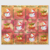 Kerstcadeaupapier Cadeaupapier (Vlak)
