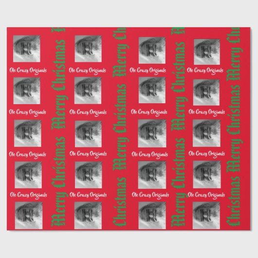 kerstcadeaupapier cadeaupapier (Vlak)