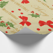 kerstcadeaupapier,  cadeaupapier (Hoek)