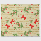 kerstcadeaupapier, cadeaupapier (Vlak)