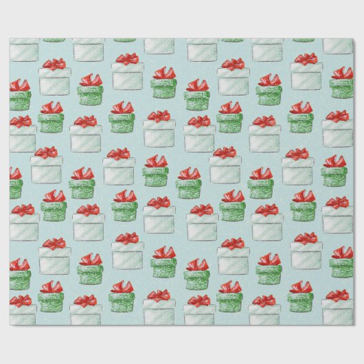 kerstcadeaupapier cadeaupapier (Vlak)