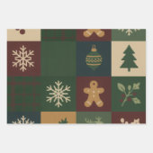 Kerstcadeaupapier Inpakpapier Vel (Voorkant 3)