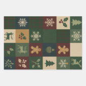 Kerstcadeaupapier Inpakpapier Vel (Voorkant 2)