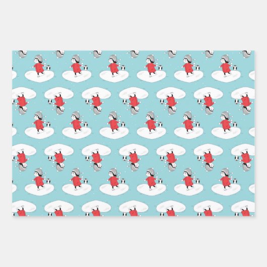 kerstcadeaupapier inpakpapier vel (Voorkant)