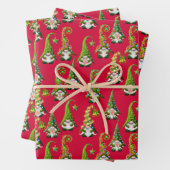 kerstcadeaupapier inpakpapier vel (In situ)