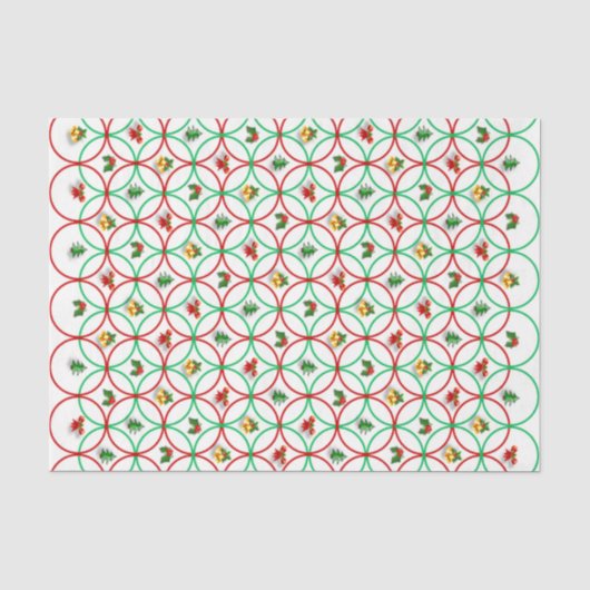kerstcadeaupapier/kerstcadeaupapier tissuepapier (Voorkant)