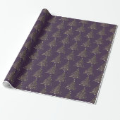 kerstcadeaupapier - Kerstkerstboom Cadeaupapier (Uitgerold)