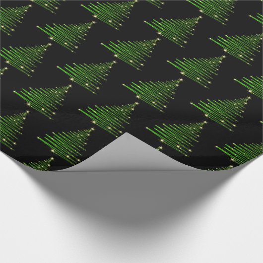 kerstcadeaupapier - Kerstkerstboom Cadeaupapier (Hoek)