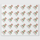 kerstcadeaupapier met cadeautjes voor cadeautjes v cadeaupapier (Vlak)