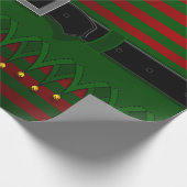 kerstcadeaupapier met Elfpo-cadeau Cadeaupapier (Hoek)