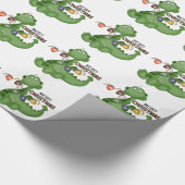 kerstcadeaupapier met kerstcadeaubon cadeaupapier (Hoek)