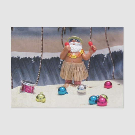 kerstcadeaupapier met kerstcadeaus voor kerstfeest tissuepapier (Voorkant)